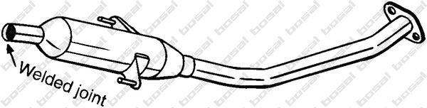 Centre Muffler (284-573)