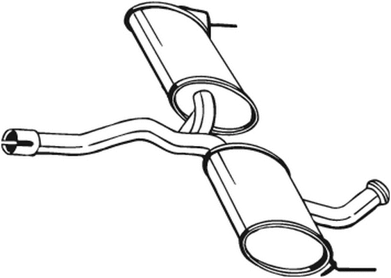 Centre Muffler (200-731)