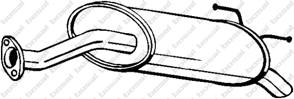 Rear Muffler (163-391)