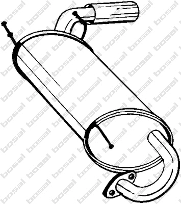 Rear Muffler (171-003)