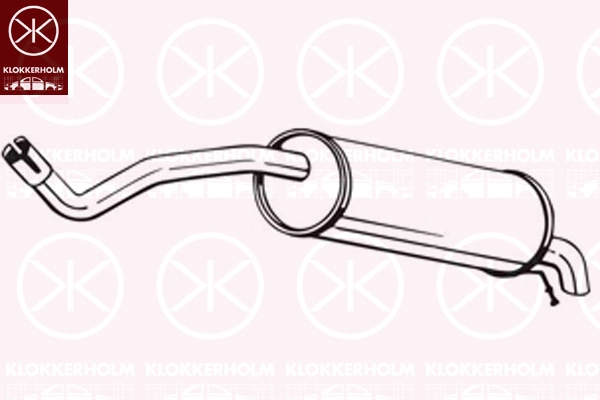 Rear Muffler (220-043)