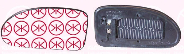 Mirror Glass, exterior mirror (25321064)