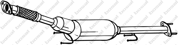 Soot/Particulate Filter, exhaust system (097-254)