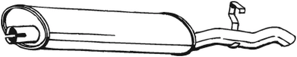 Rear Muffler (148-327)