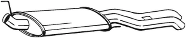 Rear Muffler (233-779)