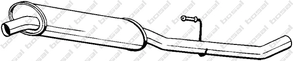 Centre Muffler (283-235)