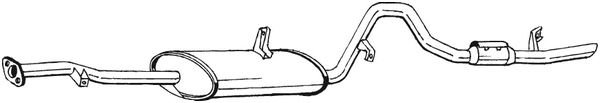 Rear Muffler (289-775)