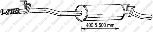 Centre Muffler (291-069)