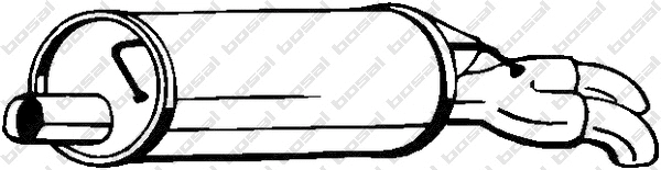 Rear Muffler (105-147)