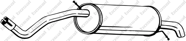 Rear Muffler (278-999)