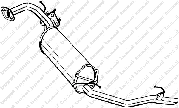 Rear Muffler (282-911)