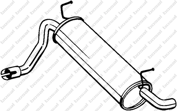 Rear Muffler (148-199)