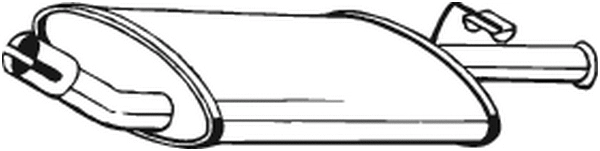 Rear Muffler (154-783)