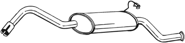 Rear Muffler (154-789)