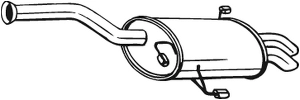 Rear Muffler (190-953)