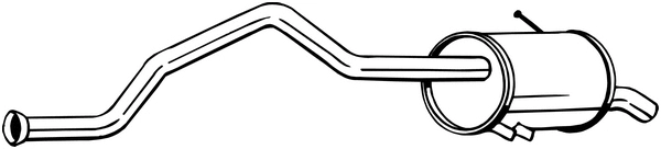 Rear Muffler (278-719)