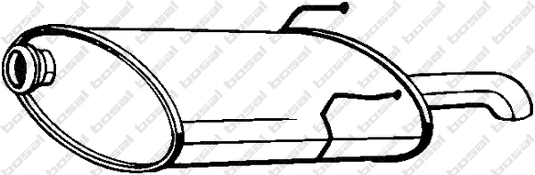 Rear Muffler (190-361)
