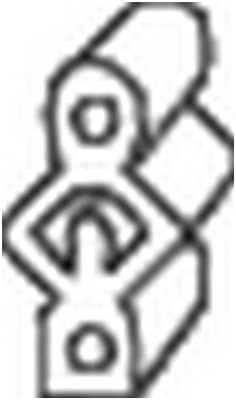 Rubber Strip, exhaust system (255-750)