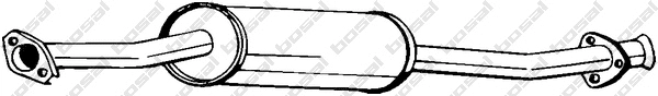 Centre Muffler (278-653)