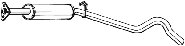 Centre Muffler (279-109)