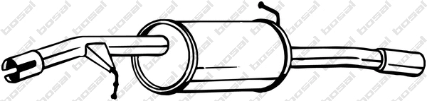 Rear Muffler (135-123)