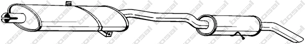 Rear Muffler (286-143)