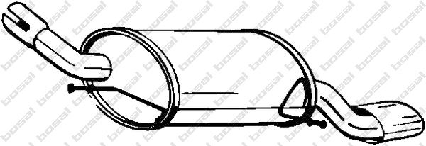 Rear Muffler (185-621)