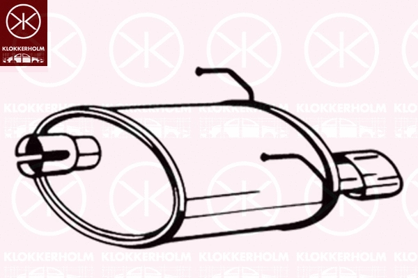 Rear Muffler (148-219)