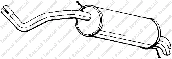 Rear Muffler (278-033)