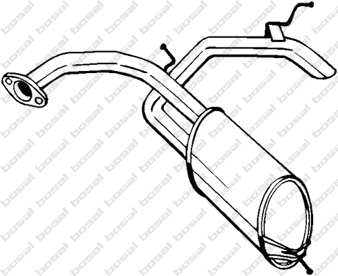 Rear Muffler (278-585)