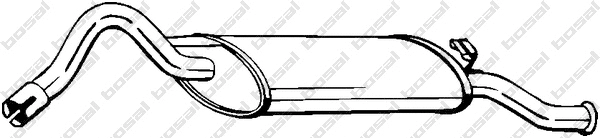 Rear Muffler (220-651)