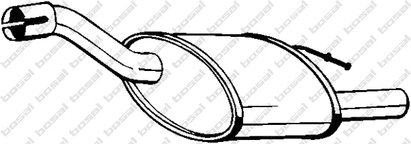 Rear Muffler (154-357)