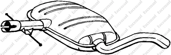 Centre Muffler (233-703)