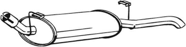 Rear Muffler (185-953)