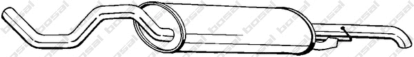 Rear Muffler (281-533)