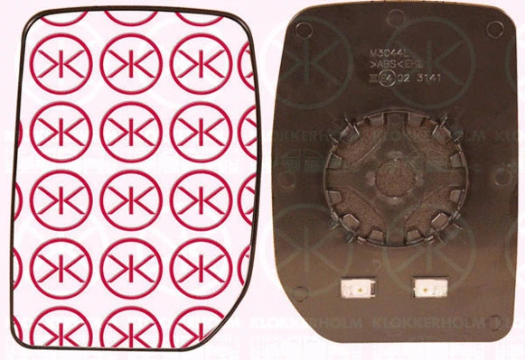 Mirror Glass, exterior mirror (25091064)