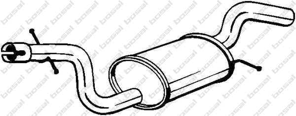 Centre Muffler (220-001)