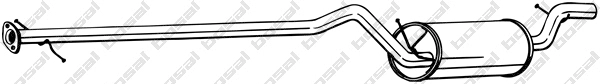 Centre Muffler (287-071)