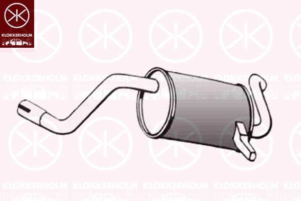 Rear Muffler (60338671)