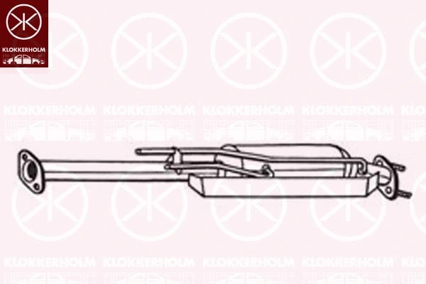 Soot/Particulate Filter, exhaust system (097-350)