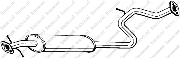 Centre Muffler (282-055)
