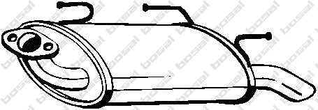 Rear Muffler (145-609)