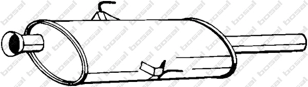 Centre Muffler (200-153)