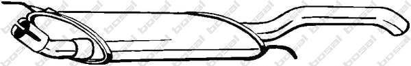 Rear Muffler (233-761)