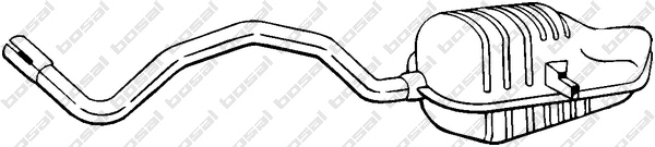 Rear Muffler (279-431)