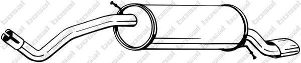 Rear Muffler (279-495)