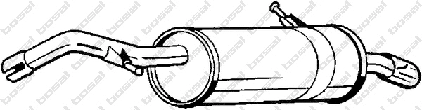 Rear Muffler (135-043)