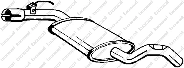 Centre Muffler (233-561)
