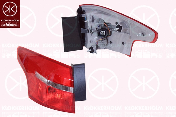 Tail Light Assembly (25360732A1)