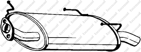 Rear Muffler (145-521)